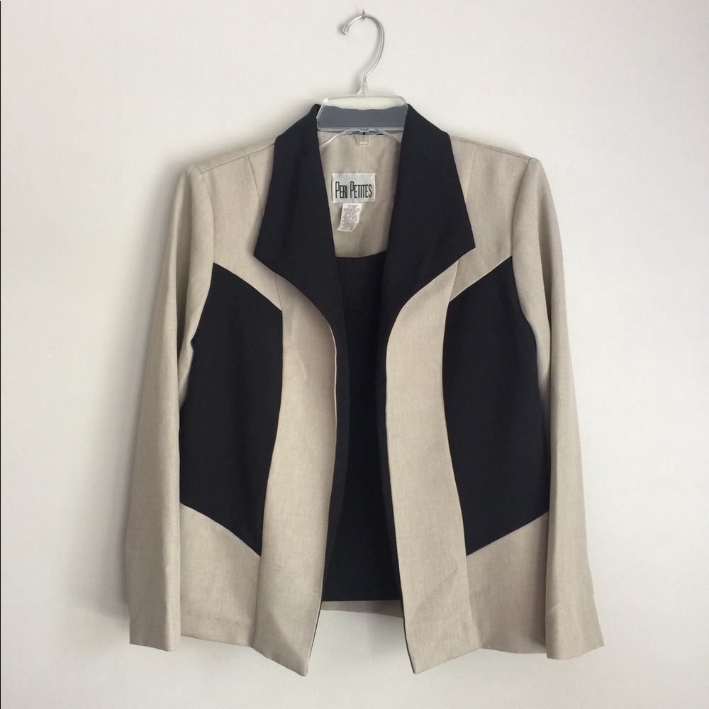 Peri Petites Women’s Open Front Blazer Size 10P